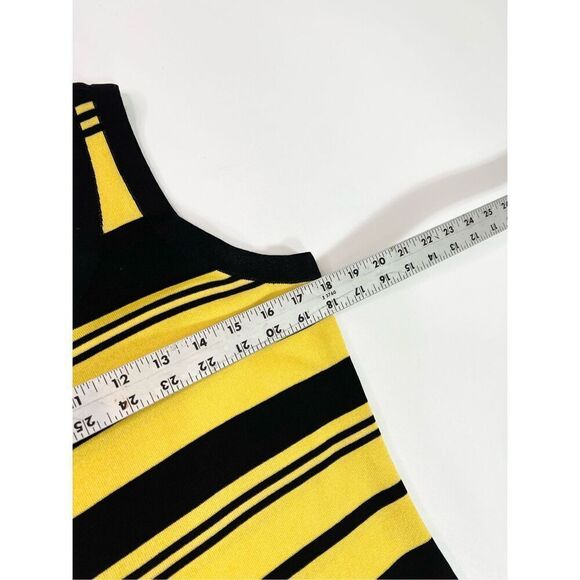 Exclusively Misook Midi Dress Women's Small Multi Color Striped Coastal Preppy - Picture 5 of 9